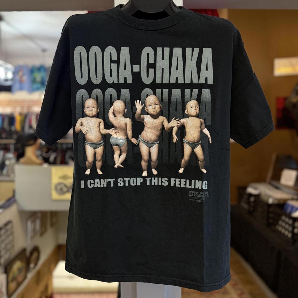 Vintage Dancing Baby meme t-shirt Large 1998 Kinetix